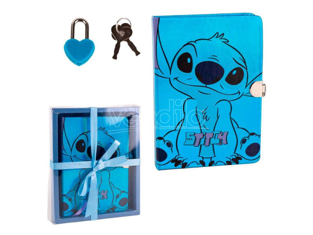 Disney Lilo un Stitch atslēdznieka dienasgrāmata dāvanu kastītē