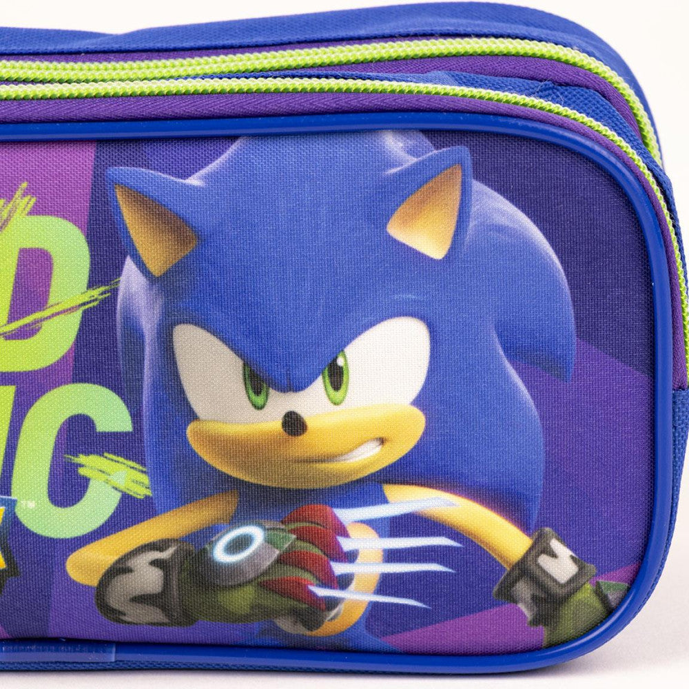 Sonic the Hedgehog Sonic the Hedgehog 2 nodalījumu zīmuļu maciņš 22,5 cm