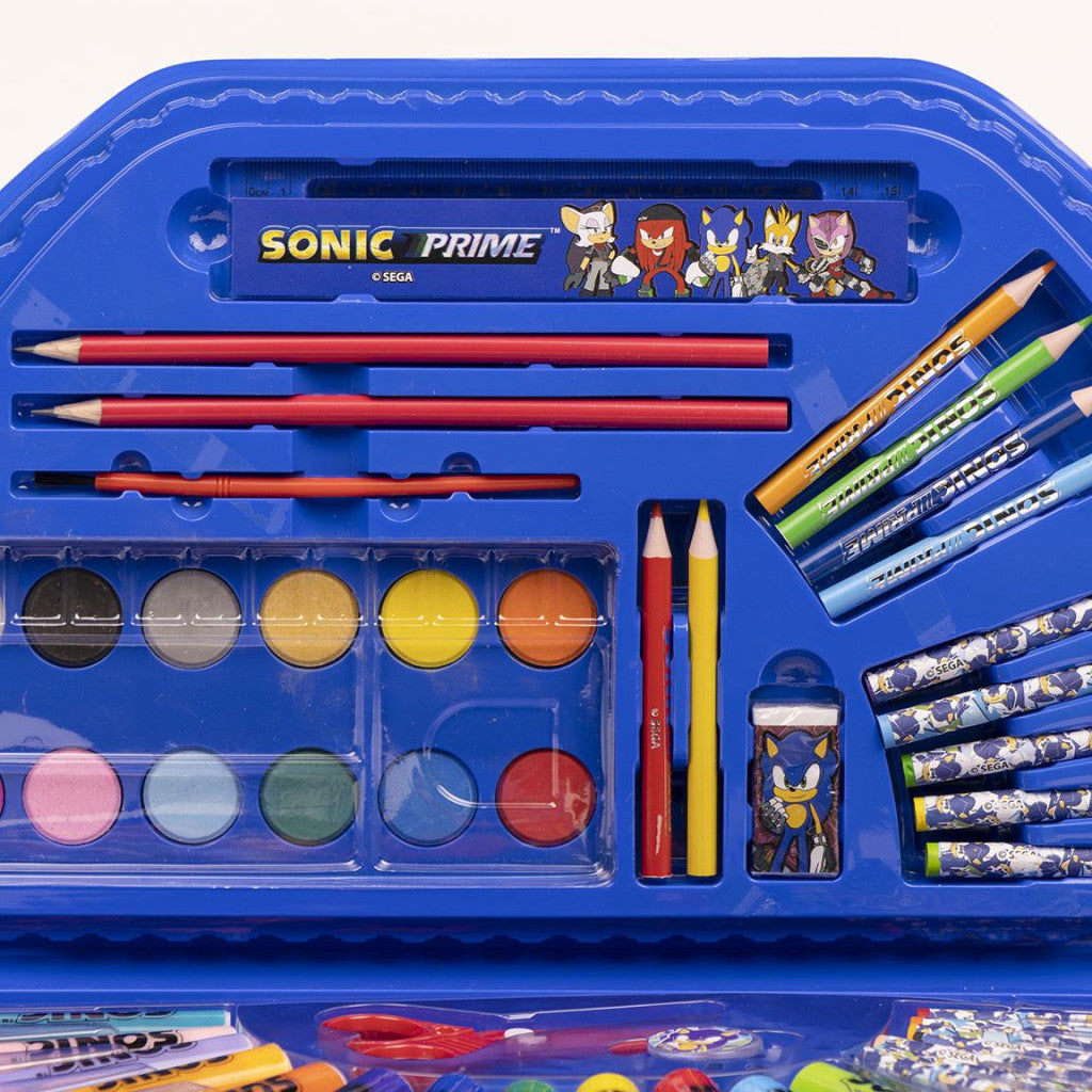Sonic the Hedgehog Prime kancelejas piederumu komplekts 50 gab.