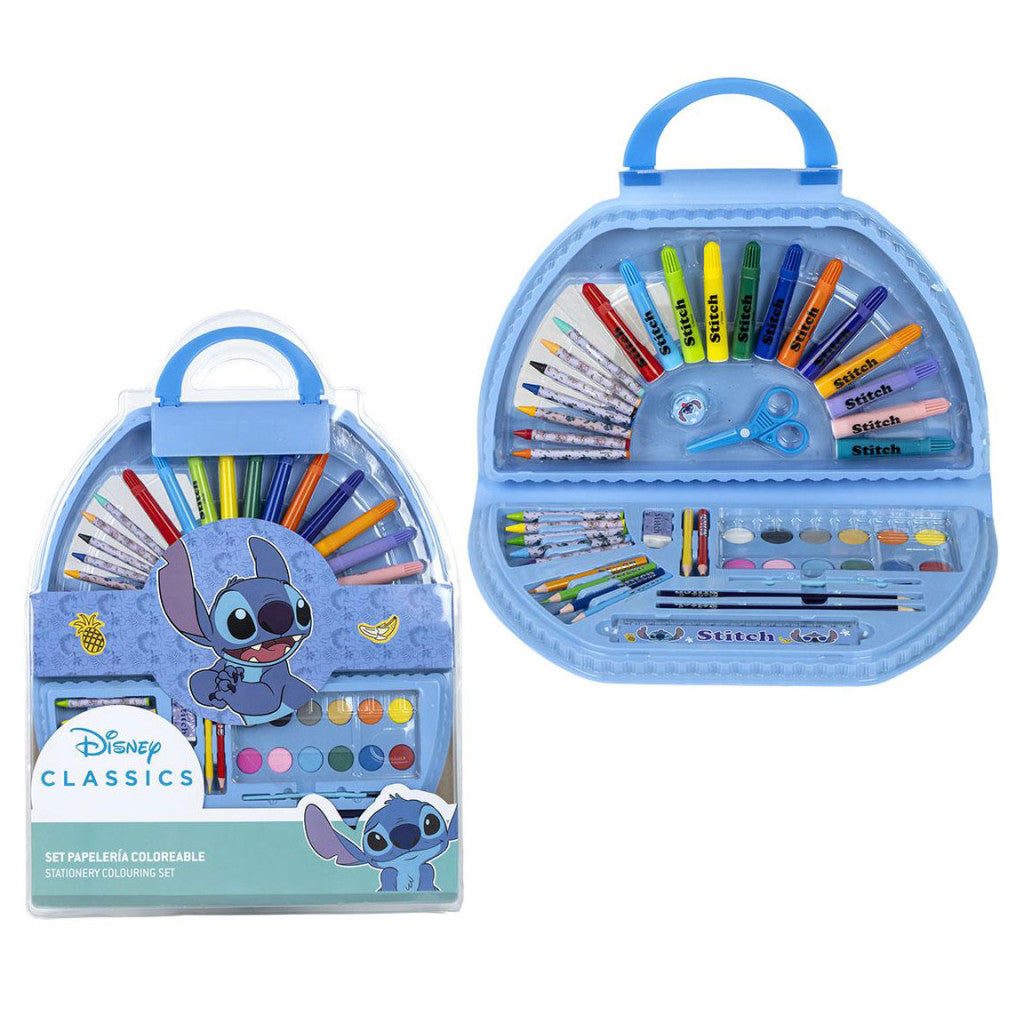 Disney Lilo un Stitch kancelejas piederumu komplekts, 50 daļas