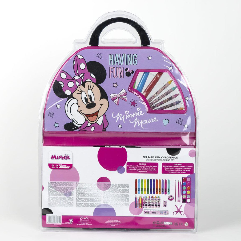 Disney Minnie Figaro 50 daļu kancelejas piederumu komplekts