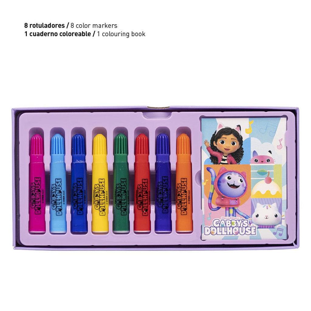 Gabby's Dollhouse kancelejas piederumu komplekts koferī