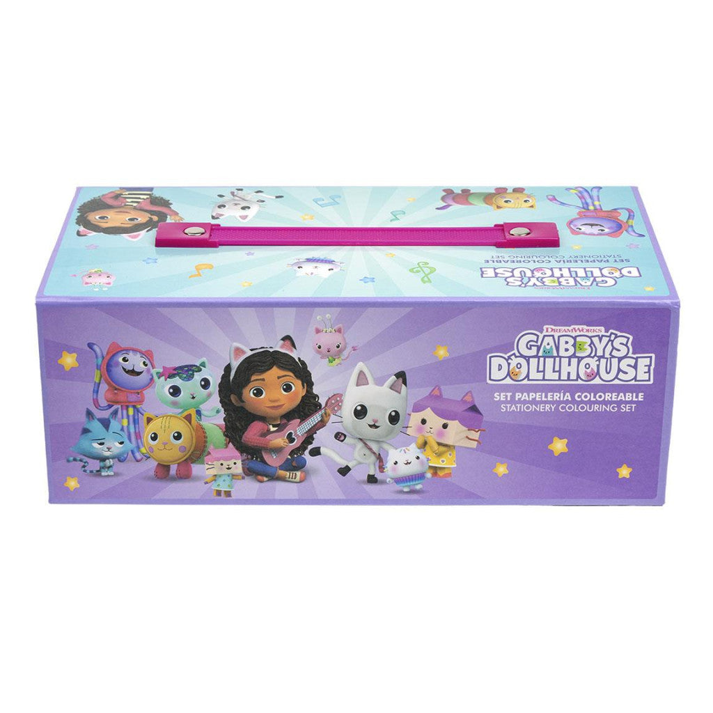 Gabby's Dollhouse kancelejas piederumu komplekts koferī