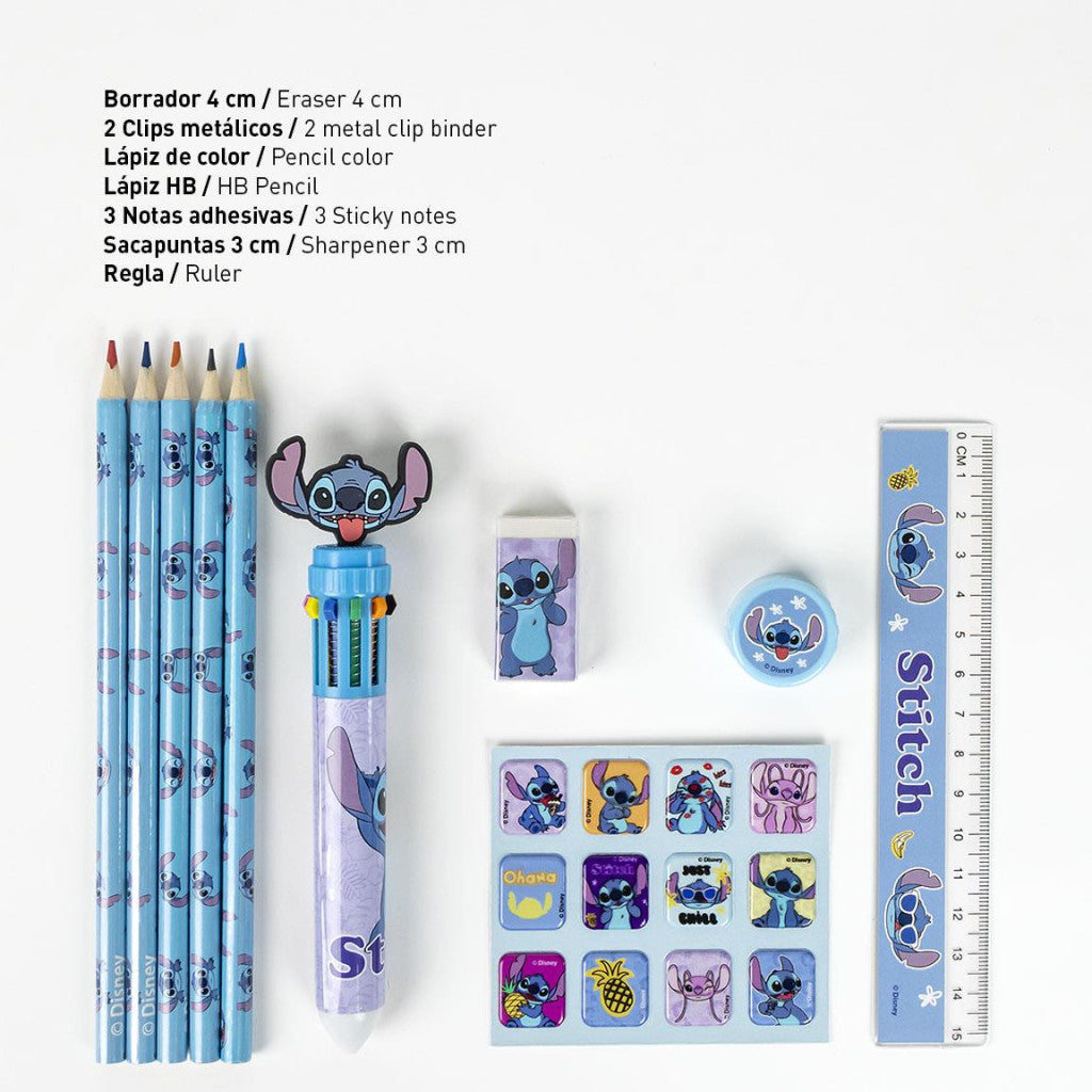 Disney Lilo un Stitch banānu kancelejas piederumu komplekts