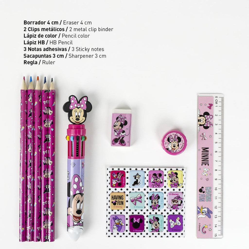 Disney Minnie Smiles kancelejas piederumu komplekts