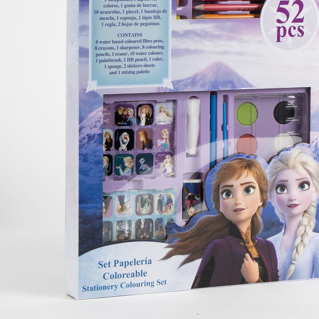 Disney Frozen Seek Adventure kancelejas piederumu komplekts portfelī
