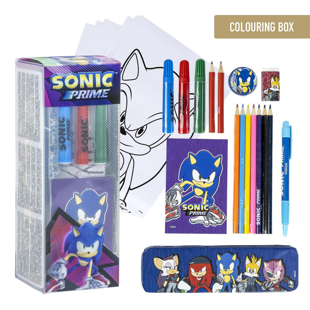 Sonic the Ezītis kancelejas preču komplekts