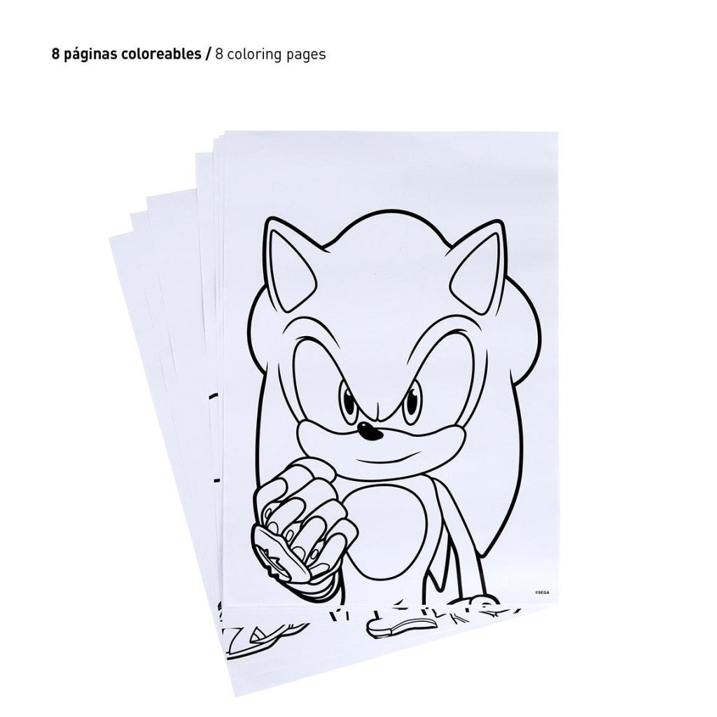 Sonic the Ezītis kancelejas preču komplekts
