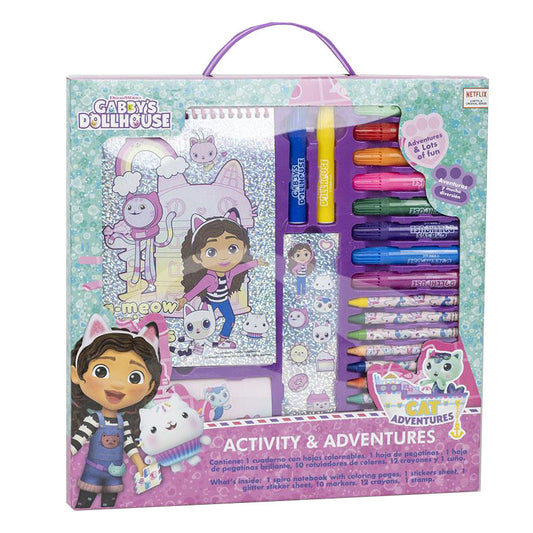 Gabby's Dollhouse Cat Adventures kancelejas piederumu komplekts