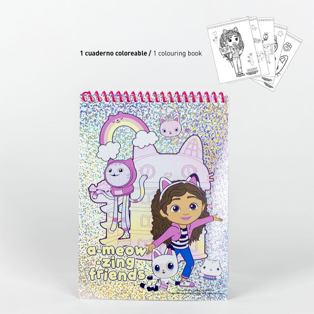 Gabby's Dollhouse Cat Adventures kancelejas piederumu komplekts