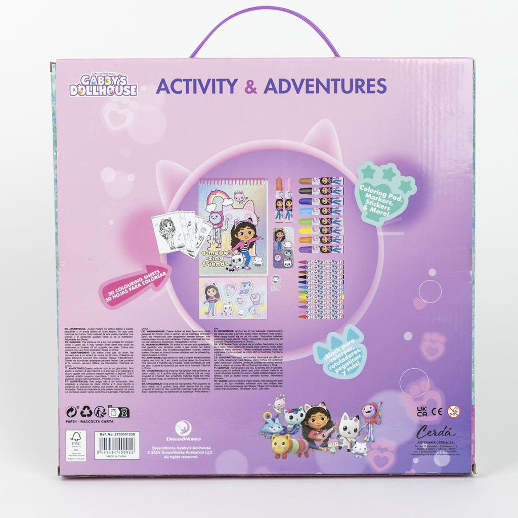 Gabby's Dollhouse Cat Adventures kancelejas piederumu komplekts