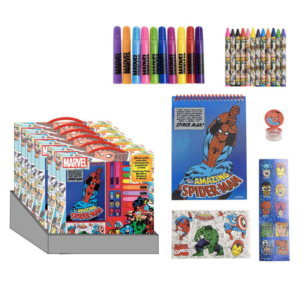 Atriebēji Marvel Power Pack kancelejas preču komplekts