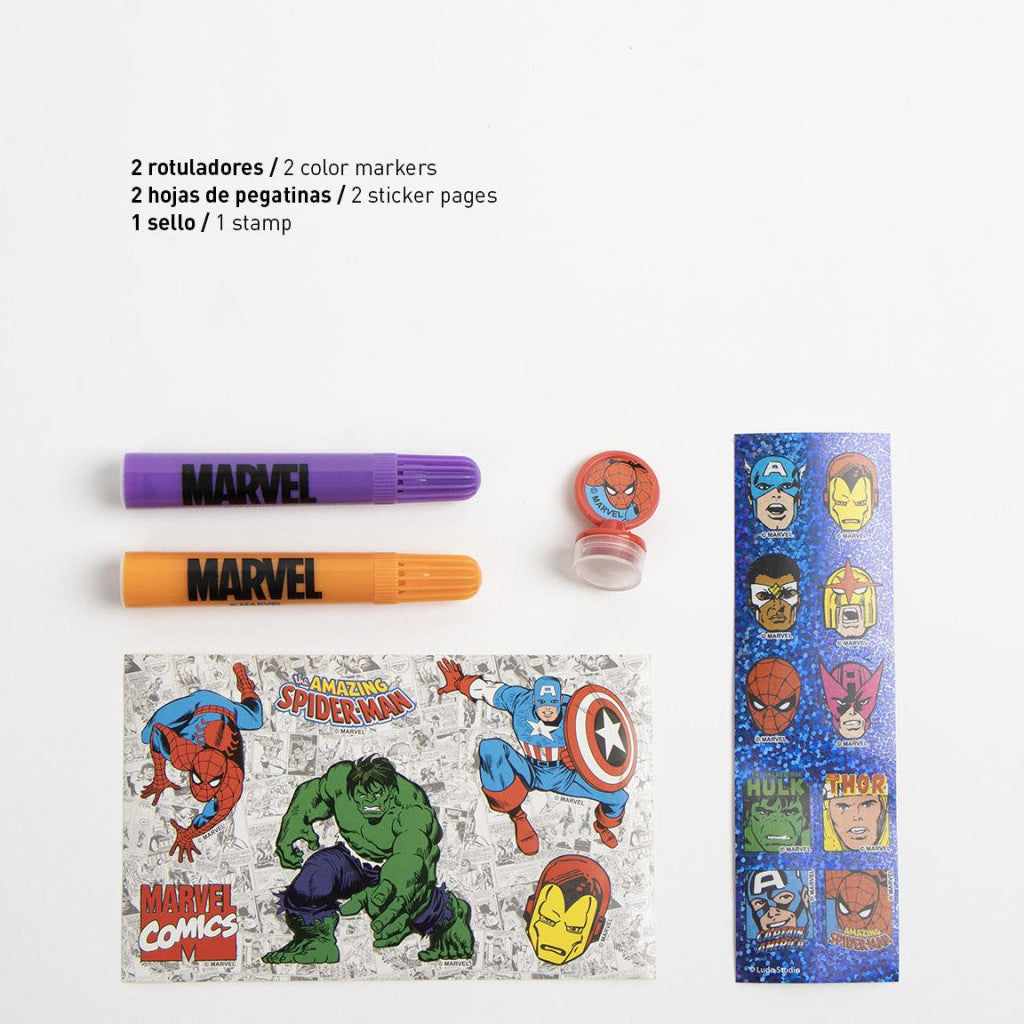 Atriebēji Marvel Power Pack kancelejas preču komplekts