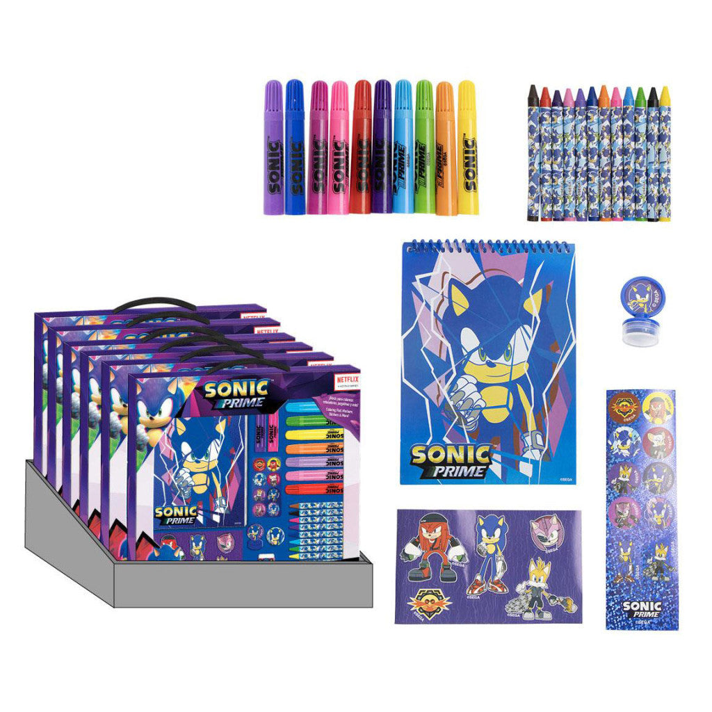 Sonic the Ezītis Get Me kancelejas preču komplekts