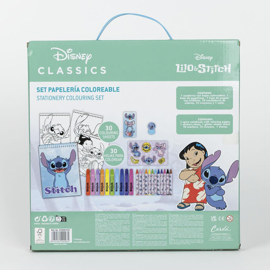 Disney Lilo un Stitch augļu kancelejas piederumu komplekts