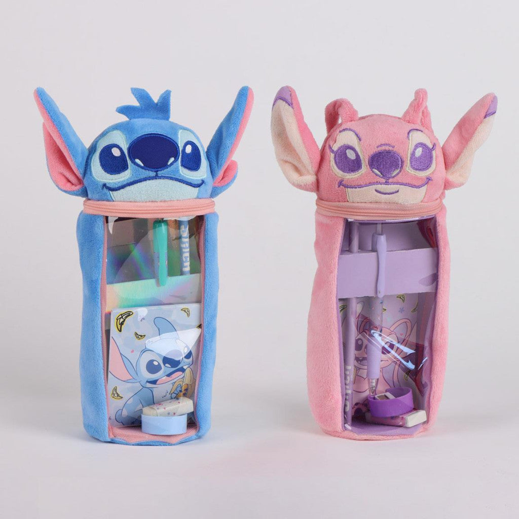 Disney Lilo un Stitch eņģeļa plīša pildīts zīmuļu maciņš