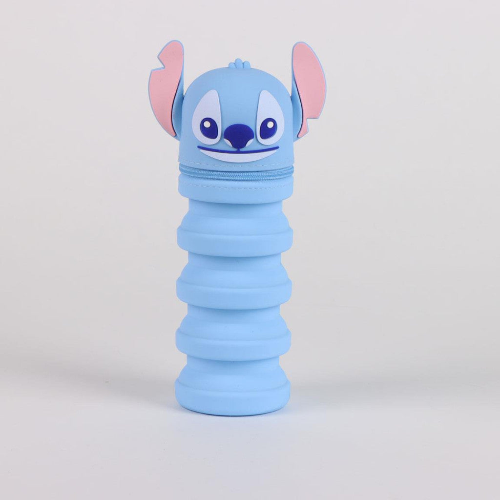 Disney Lilo un Stitch zils 3D zīmuļu maciņš 20 cm