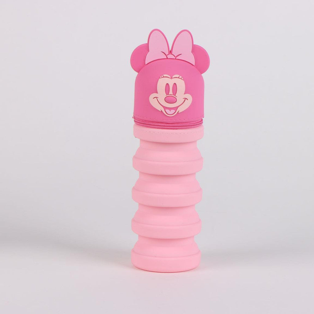 Disney Minnie gaiši rozā 3D zīmuļu maciņš 20 cm