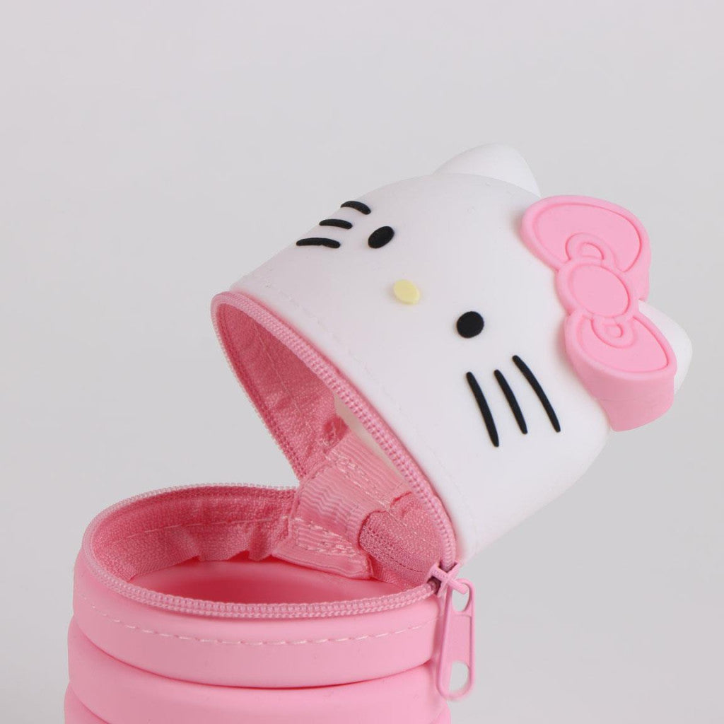 Hello Kitty rozā 3D zīmuļu maciņš 20 cm