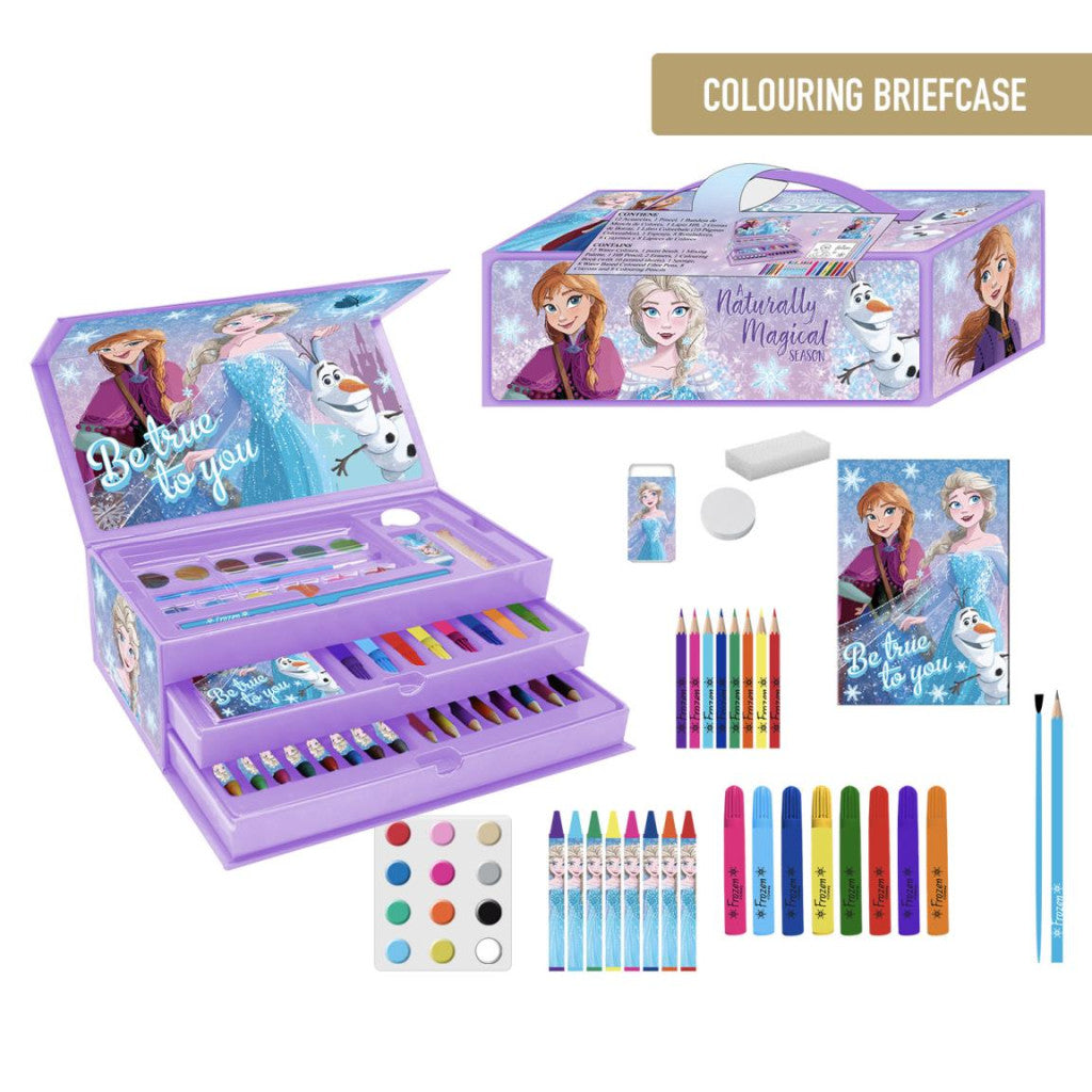 Disney Frozen Be True kancelejas preču komplekts koferī