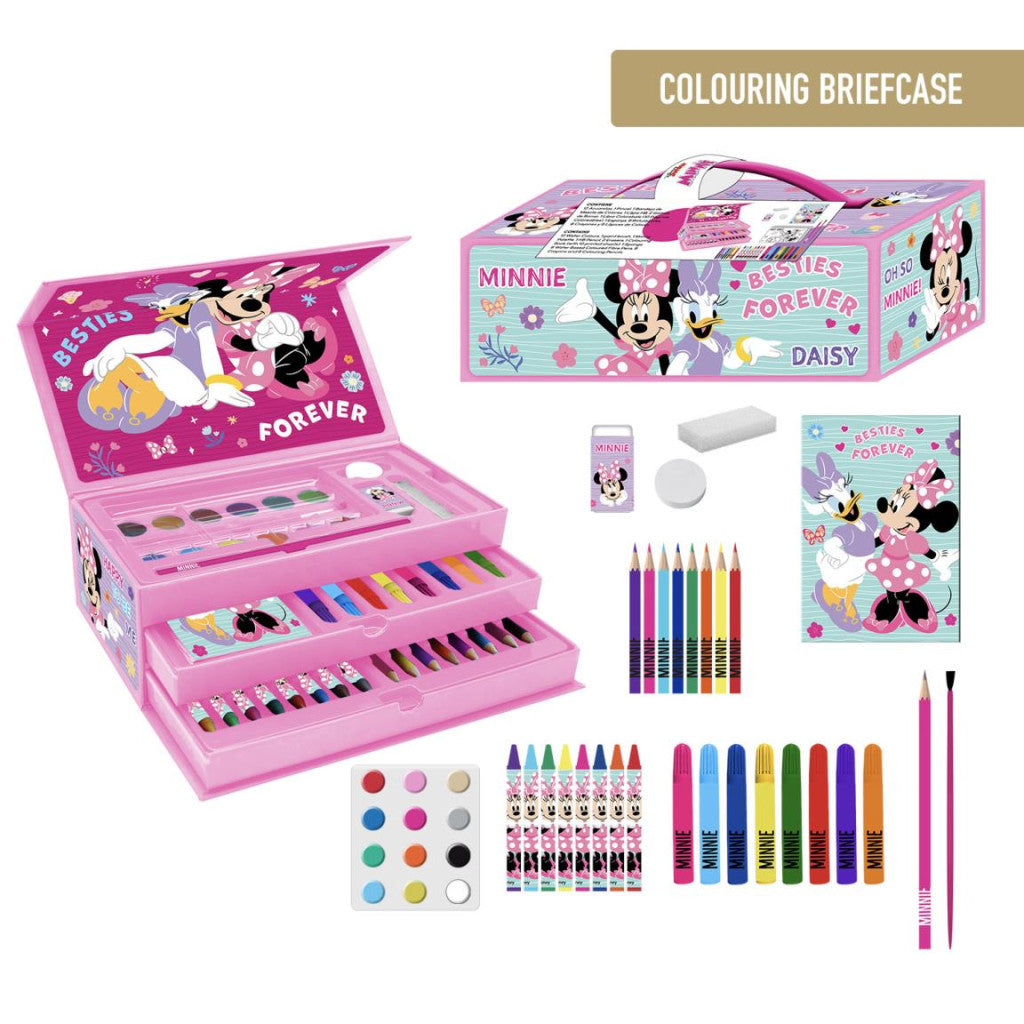Disney Minnie Besties kancelejas preču komplekts koferī