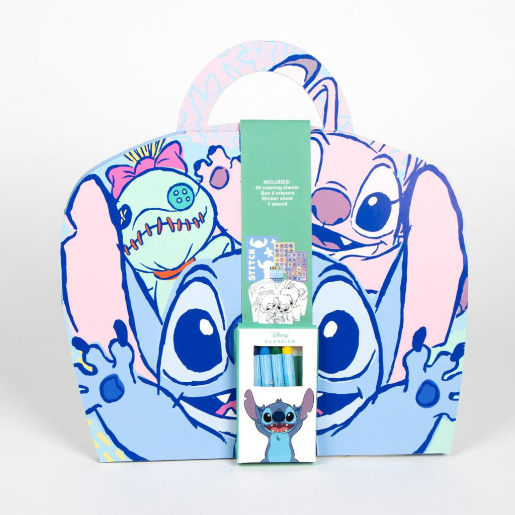 Disney Lilo un Stitch Visuma krāsojamā grāmata, aktivitāšu komplekts