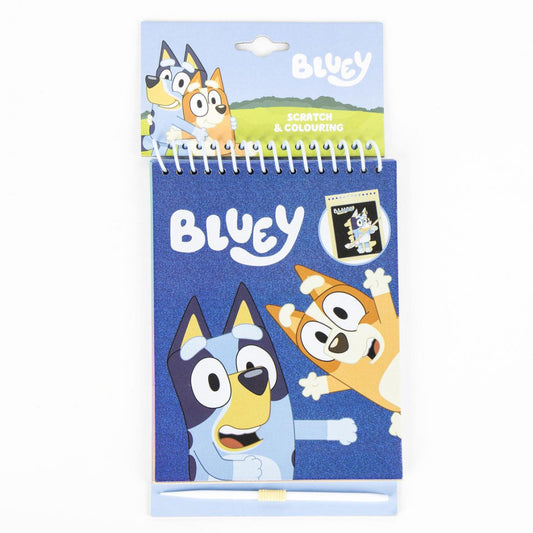 Bluey Bingo momentloterijas zīmēšanas un krāsojamo kartīšu komplekts