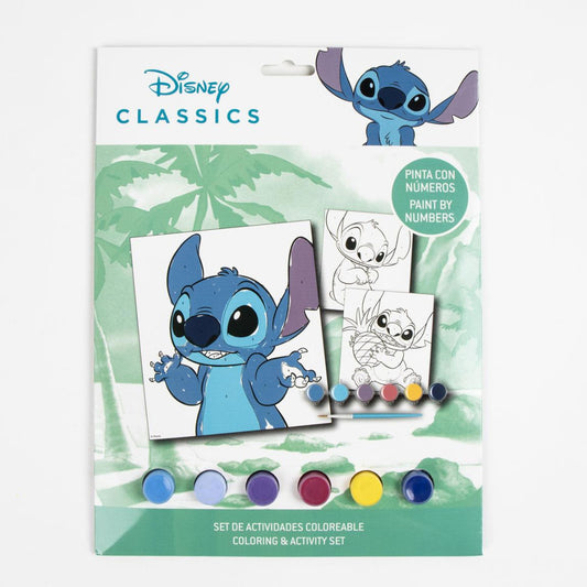 Disney Lilo un Stitch citplanētiešu krāsojumu komplekts pēc skaitļiem