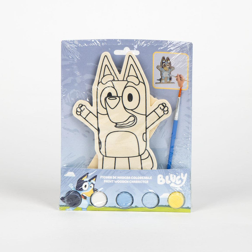 Bluey Fun krāsojama koka figūriņa