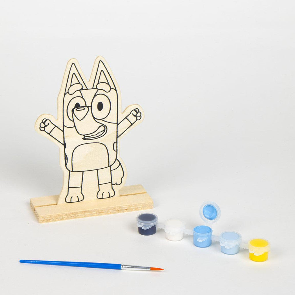 Bluey Fun krāsojama koka figūriņa