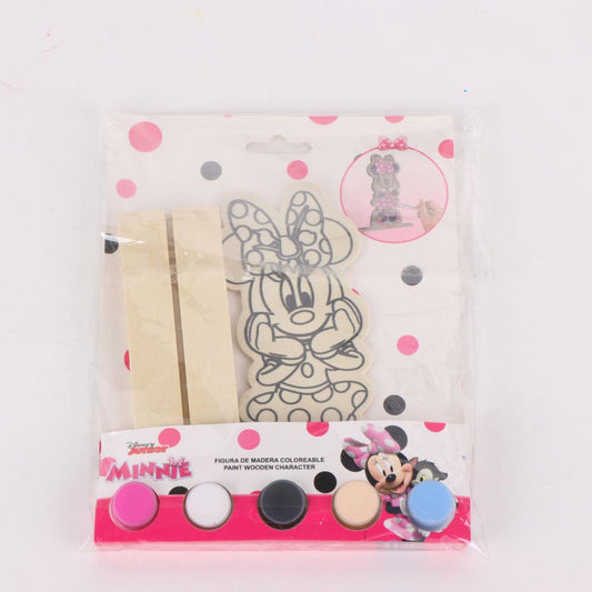 Disney Minnie Cutie krāsojama koka figūriņa