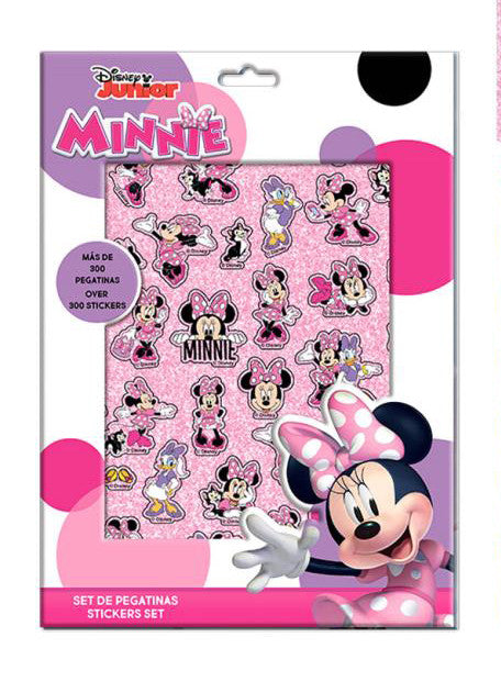 Disney Minnijas slinkās dienas uzlīmju komplekts, 300 gabaliņi