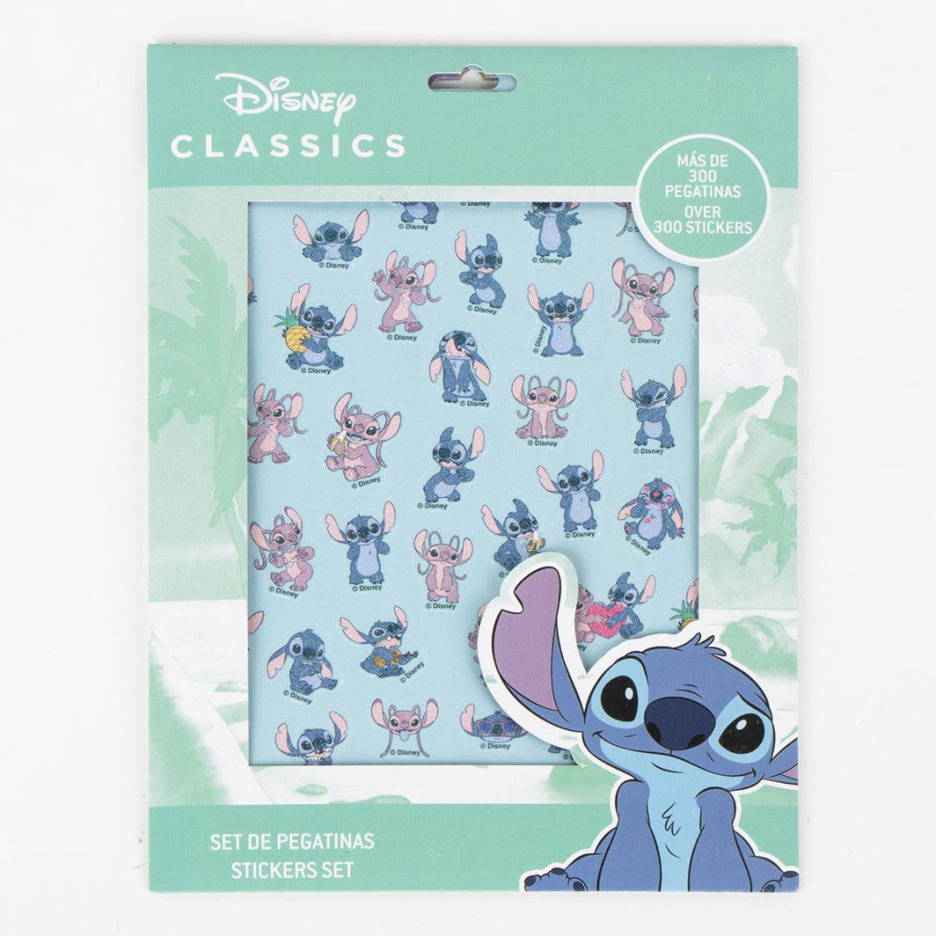 Disney Lilo un Stitch citplanētiešu uzlīmju komplekts, 300 gabali