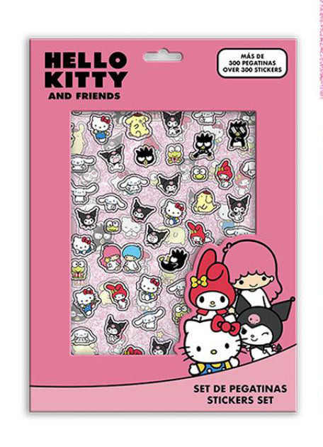 Hello Kitty draugu uzlīmju komplekts, 300 gab.