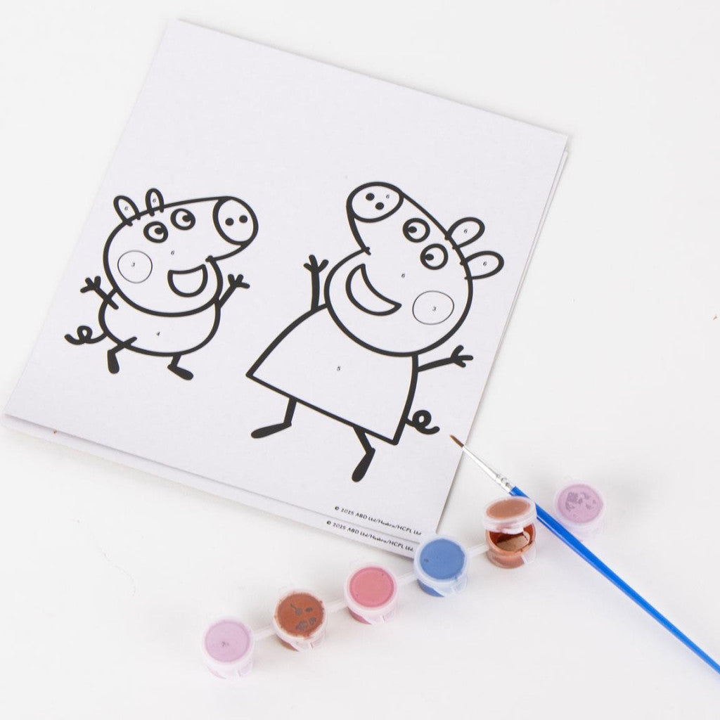 Peppa Pig Fun ciparu krāsošanas komplekts