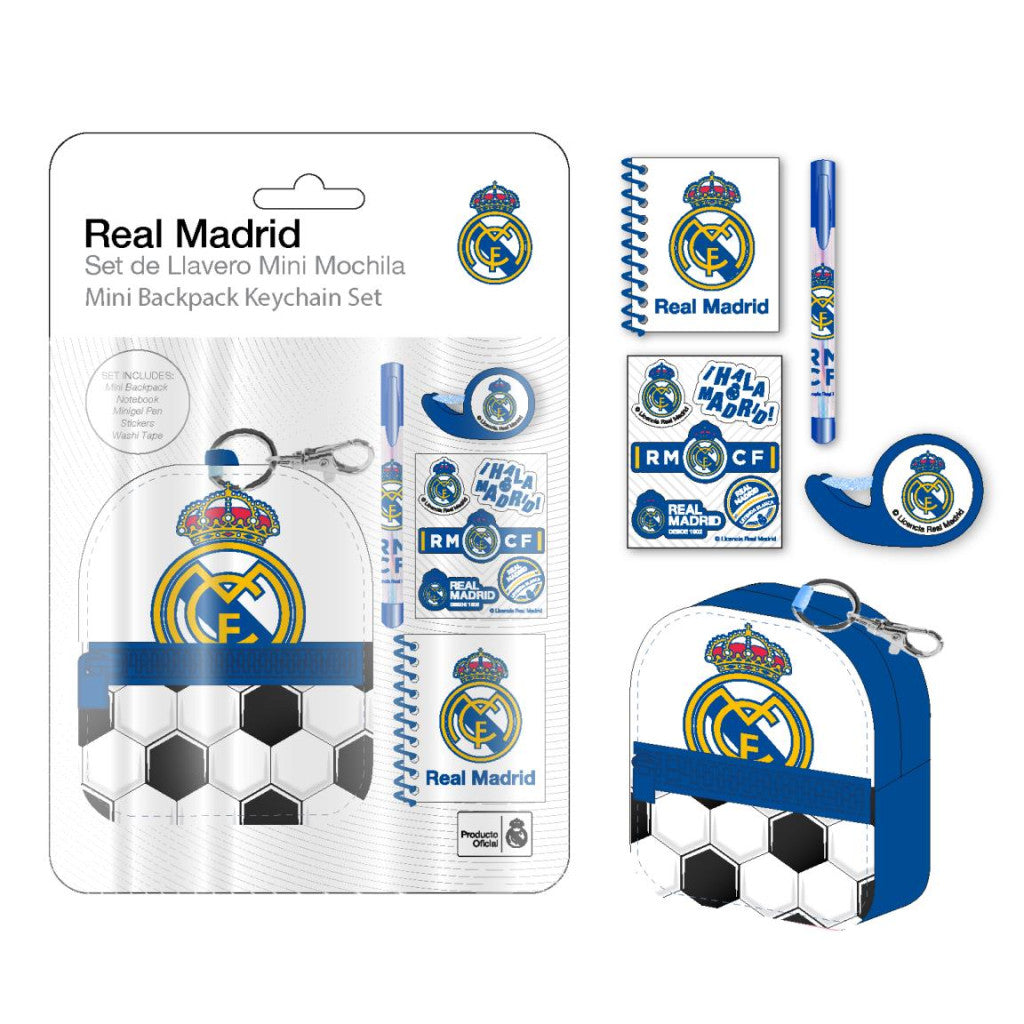 Real Madrid CF mini somu atslēgu piekariņu komplekts