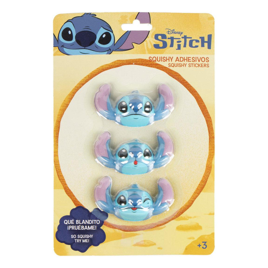 Disney Lilo un Stitch sejas dekoratīvo uzlīmju komplekts (3 gab.)