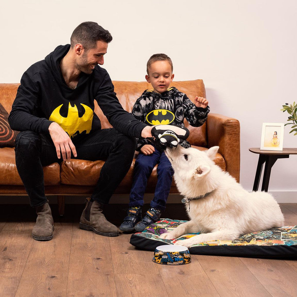Plīša rotaļlieta suņiem Batman Boom