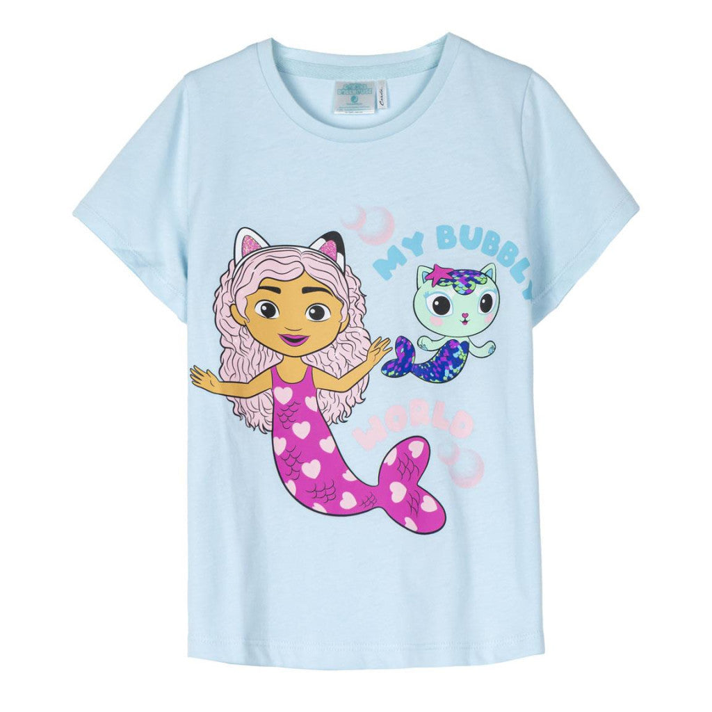 Gabby's Dollhouse My Bubbly bērnu īsais krekliņš, topiņš 2-6 gadi