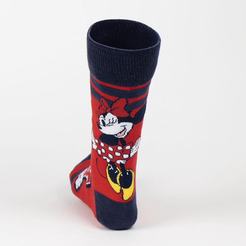 Disney Minnie sarkanas sieviešu ceļgalu zeķes 36/43