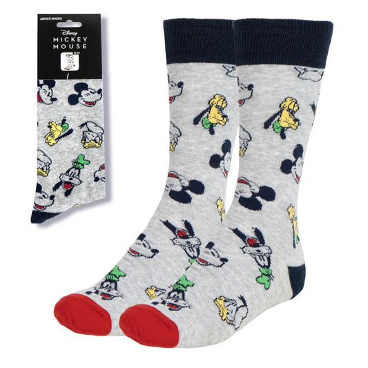 Disney Mickey garās pieaugušo zeķes 38/45