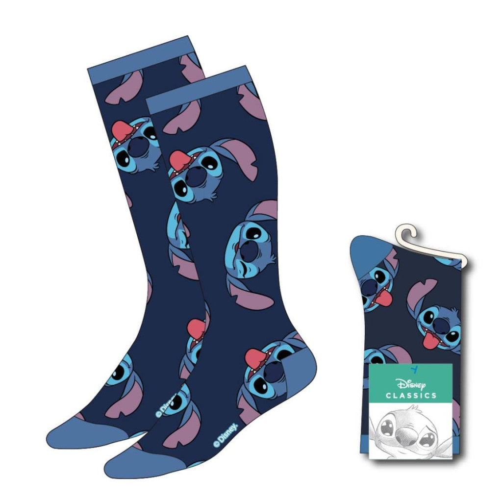 Disney Lilo un Stitch Silly sieviešu ceļgalu zeķes 36/43