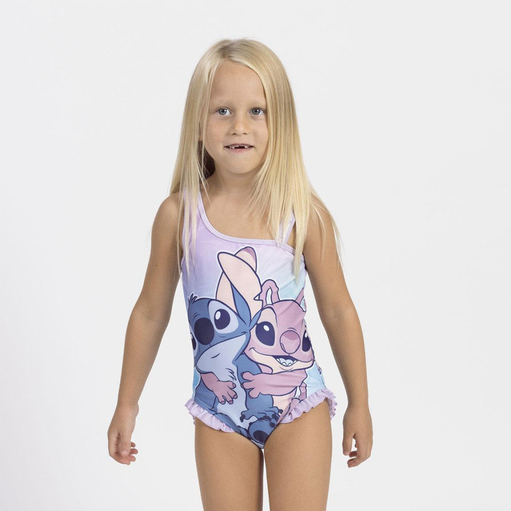 Disney Lilo un Stitch Hug bērnu peldkostīms, peldēšanai 5-12 gadi