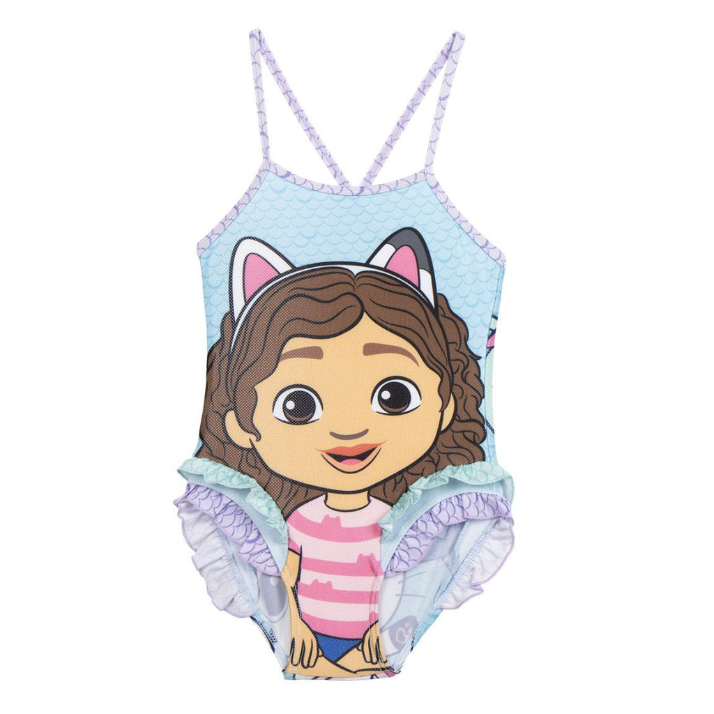 Gabby's Dollhouse bērnu peldkostīms, peldēšanai, 2-6 gadi