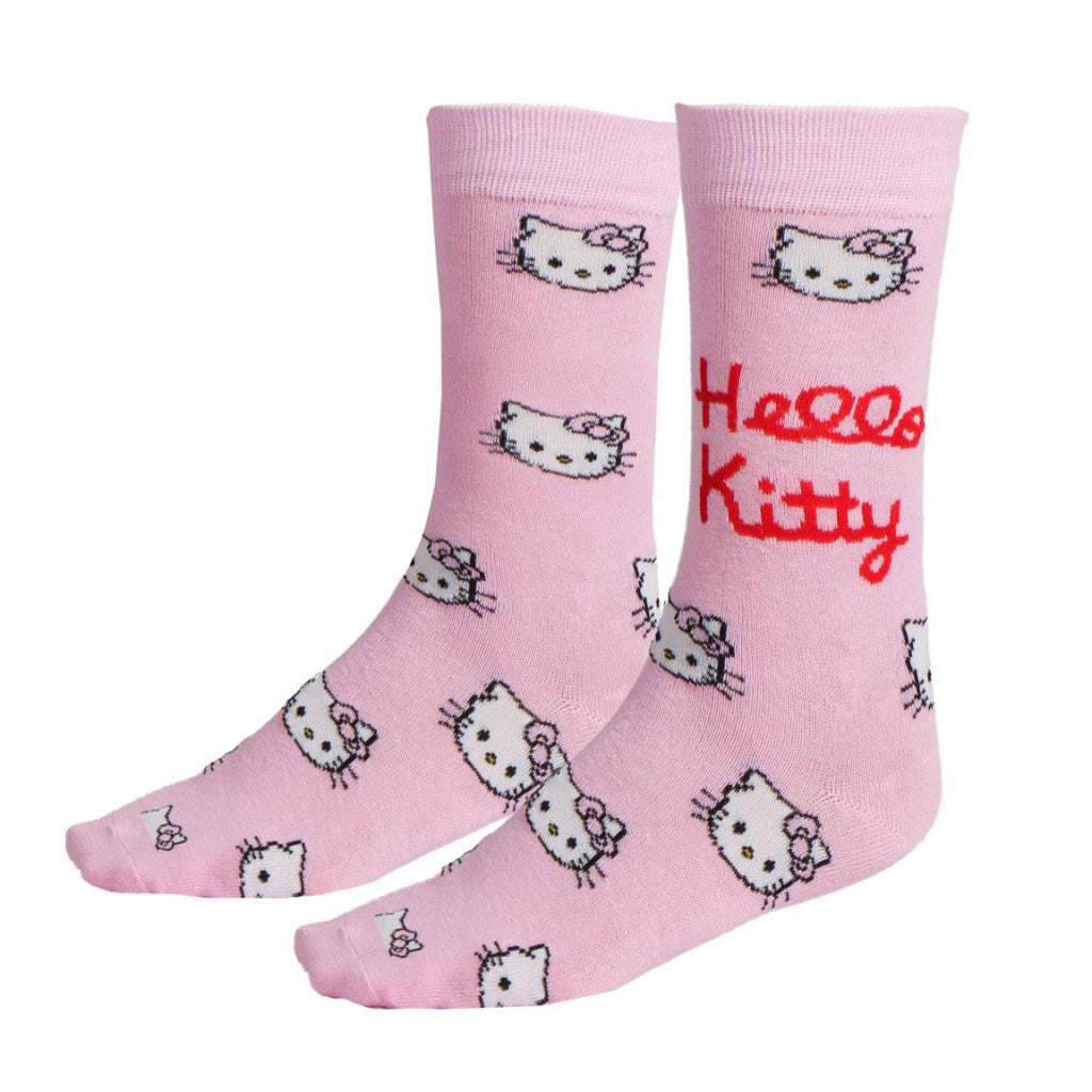 Hello Kitty Mini Head pieaugušo garās zeķes 36/43