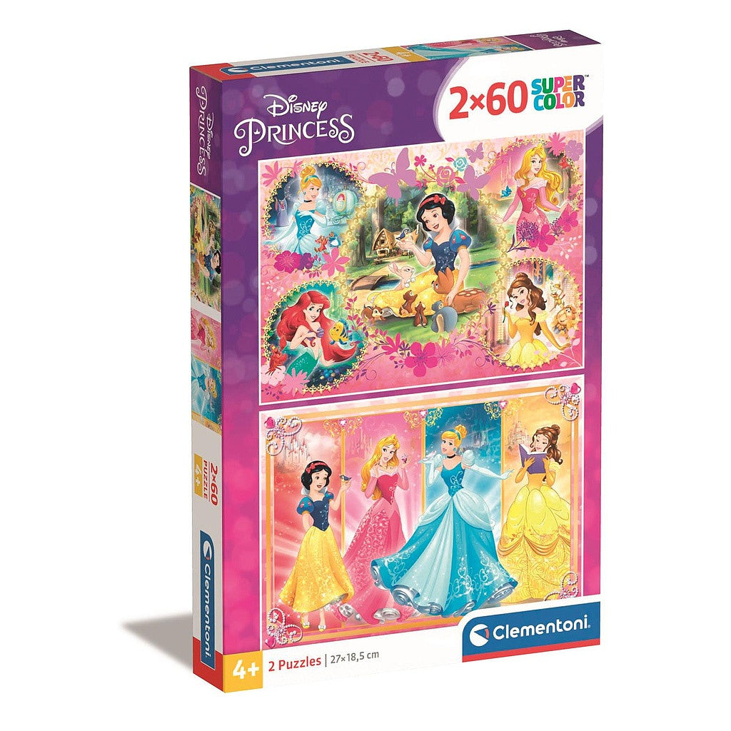 Disney Princess Doers 2x60 gabalu puzle Clementoni
