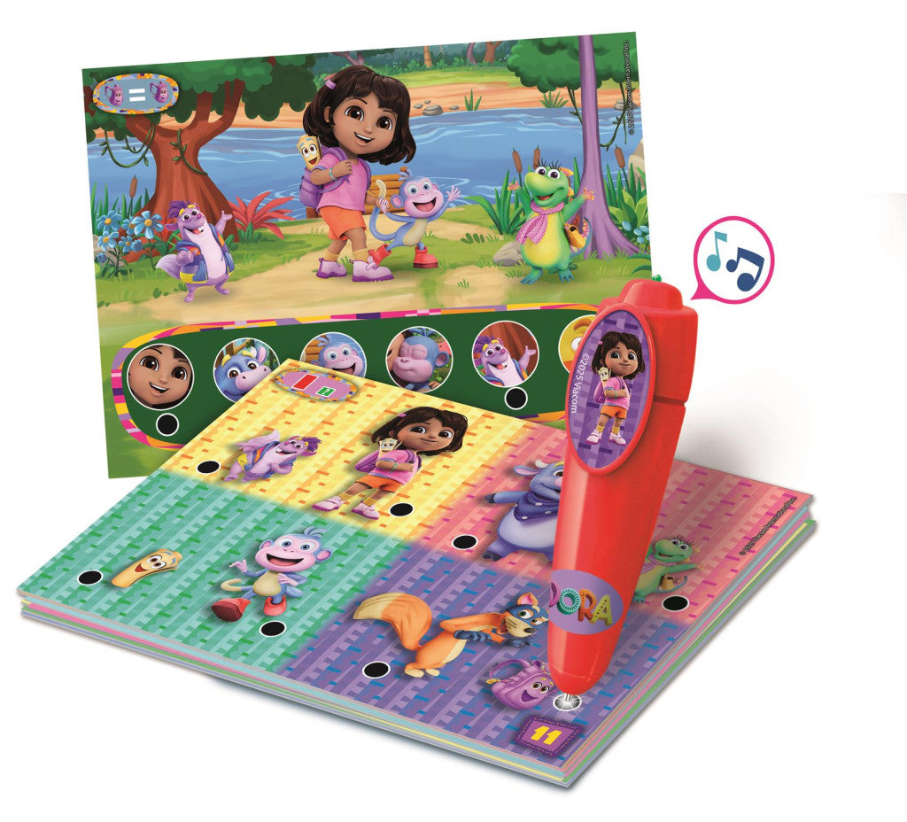 Dora the Explorer piedzīvojumu interaktīvā viktorīna Clementoni