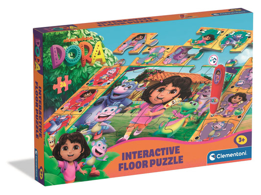 Dora the Explorer Adventure interaktīvā 24 daļu puzle Clementoni