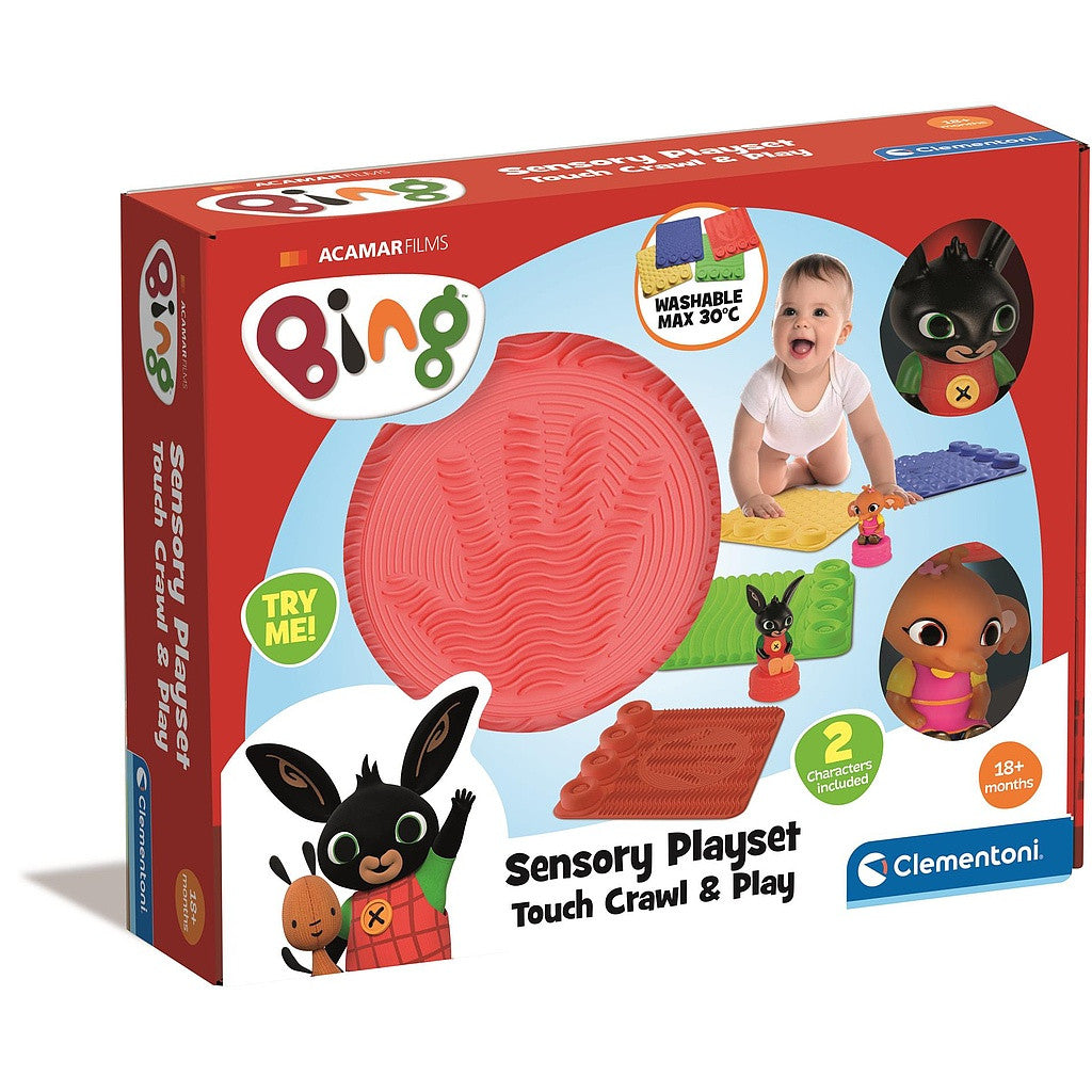 Bing Clemmy Crawl & Play sensorās attīstības rotaļlieta mazulim Clementoni