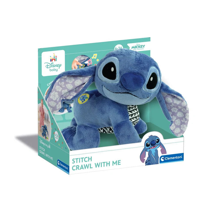 Disney Lilo un Stitch Jauka interaktīva rāpojoša plīša figūriņa Clementoni